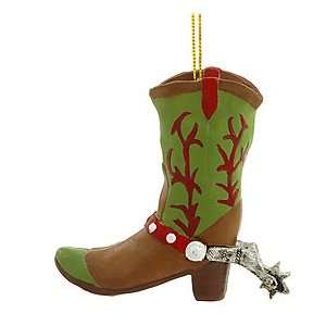  Cowboy Boot Ornament