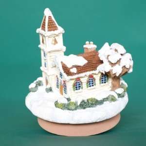  Winter Church Candle Topper by Annalee