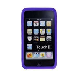 IPHONE 4 IPHONE 4G Purple Clear Gel Soft Skin Case 