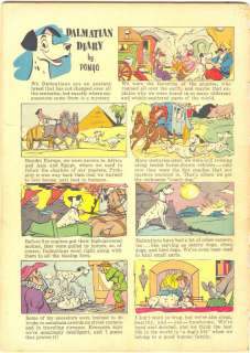 1961 Disneys 101 DalmatiansW@@F GREAT MOVIE ADAPTATION FOR KIDS OF 