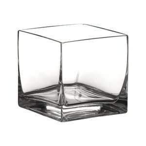  Cube Glass Vase 4x4x4 Arts, Crafts & Sewing