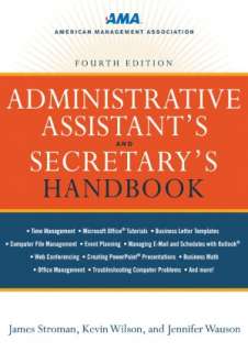   Administrative Assistants and Secretarys Handbook 