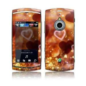 Love Love Love Design Decorative Skin Decal Sticker for Sony Ericsson 