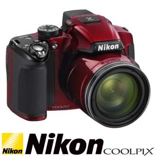 New Boxed Nikon Coolpix P510 Digital Camera Red // 42x Optical Zoom 