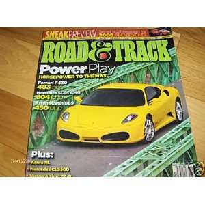  ROAD TEST 2005 Acura RL Road And Track Magazine 