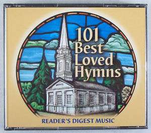 READERS DIGEST MUSIC 101 BEST LOVED HYMNS 4 CD SET  
