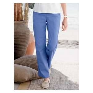  Womens Carefree Twill Pull On Pants Mystic Blue 