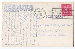 GREAT VINTAGE POSTCARD IT IS POSTMARKED 1953 AND IN GOOD CONDITION 