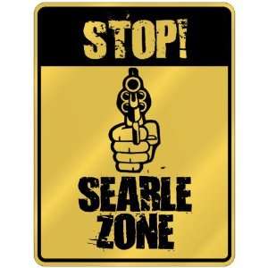  New  Stop  Searle Zone  Parking Sign Name