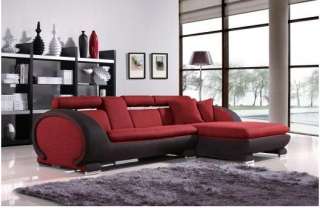 ReD contemporary 1088 modern fabric sectional sofa RIGHT facing  