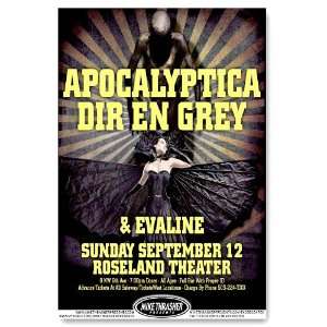  Dir En Grey   Apocalyptica Poster   Flyer for 7th Symphony 