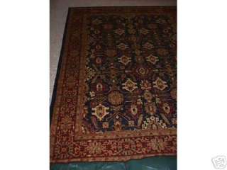 Woolen Hand Made Afghan Carpets Rugs Size 8.3 x 11.4  