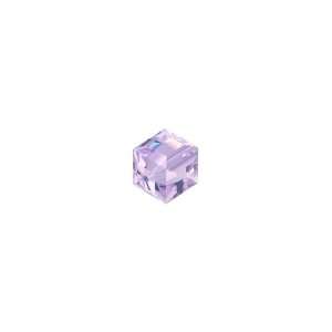  5601 4mm Faceted Cube Violet Arts, Crafts & Sewing