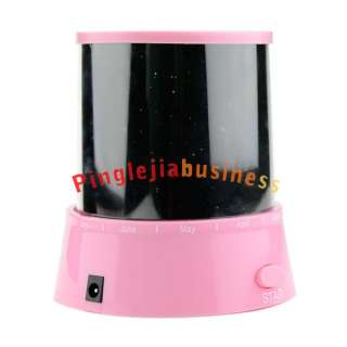 New Romantic Flashing Colorful Star Sky Night light Lamp LED Projector 