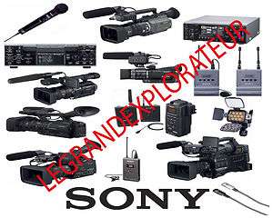 Sony Z1U Z5U Z7U EX1 EX3 EX30 FX1 HD100U UTX UWP ECM WRR repair 