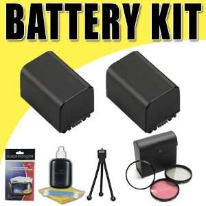  Two NPFV100 Lithium Ion Replacement Batteries for Sony 