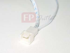 12 Volt Power Cable for 3 pin Fan Socket to 4 pin Molex Plug (or 