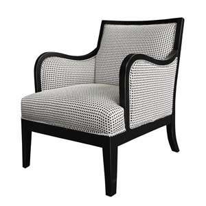   Furniture W1577A 01 BBW Antique Black Accent Chair