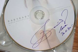 SNSD Autographed Repackage Baby Baby Jessica Special CD  