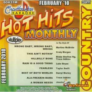 Chartbuster Karaoke CDG CB60431   Hot Hits Country 