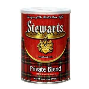  Stewarts Private Blend, Coffee Acm, 12 OZ (Pack of 6 