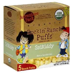   Snikiddy Rockin Ranch Puffs, .60Z (Pack of 30)