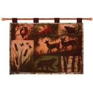  Lodge Collage Tapestry Wallhanging