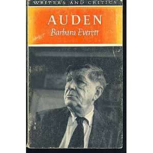 Auden Barbara Everett Books