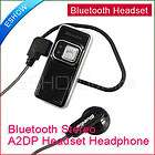 AV F2 Clip on Bluetooth Stereo A2DP Headset Headphone D