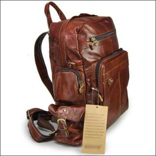 Genuine Leather Satchel Backpack Handbag Shoulder Bags  