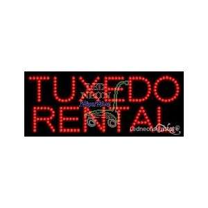 Tuxedos Rental LED Sign 11 inch tall x 27 inch wide x 3.5 