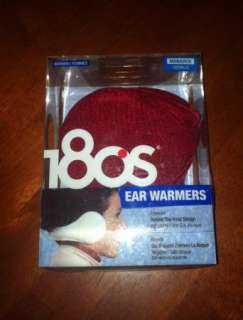 180s Ear Warmers Muffs Chenille Womens Great Gift  