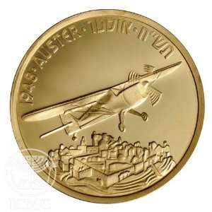   State of Israel Coins Airforce Auster   Bronze Medal