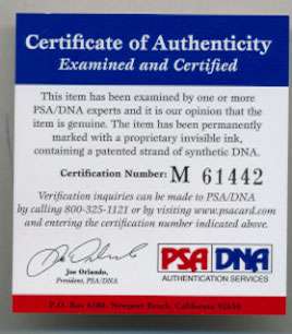 PLEASE CHECK MY STORE FOR MORE GREAT PSA DNA AUTHENTICATED 