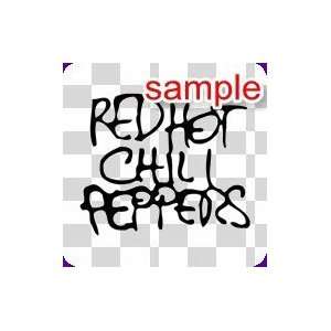  PEOPLE RED HOT CHILI PEPPERS 10 WHITE VINYL DECAL STICKER 
