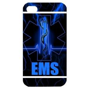   EMT EMS Medical Image in iPhone 4 or 4S Hard Plastic Case Cover 1526