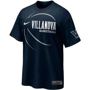  Nike Villanova Wildcats Navy Blue Silver Elite Basketball 