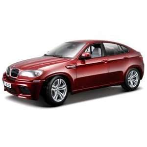  2011 2012 BMW X6M Dark Red 1/18 Toys & Games