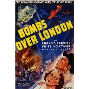  Bombs over London Movie Poster (11 x 17 Inches   28cm x 