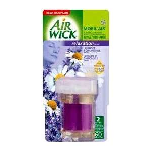  MOBIL AIR by AIRWICK refill,.51 oz LAVENDER & CHAMOMILE 