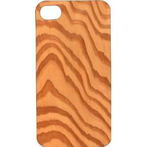 Black Silicone Rubber Case Custom Designed Woodgrain iPhone Case for 