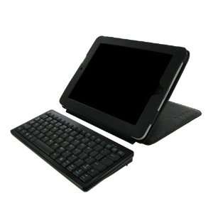 ) Case Cover and Bluetooth 2.0 Compact Slim Keyboad for Apple iPad 