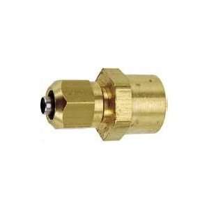 Air Brake Compression Female NPT Connector, 1/8 Pipe Size, 1/4 tube 