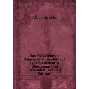   Und Behandelt (German Edition) (9785875927096) Albert Freybe Books