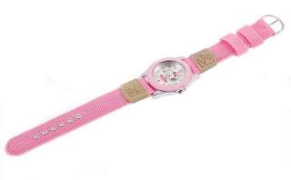 PINK Snoopy Wristwatch Child / Young Adult Water Resist  