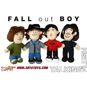  Fall Out Boy Talking Plush   Full Set (1 of Each Character 
