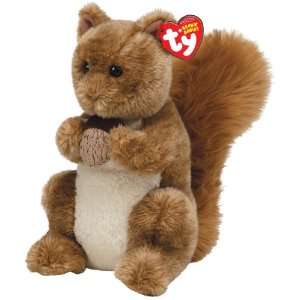  TY Beanie Buddy   NUTTY the Squirrel Toys & Games