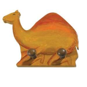   Camel Painted Wooden Key Hanger CAT# WWH  2