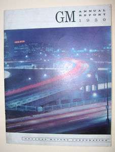1959 General Motors Annual Report  Fast Highway  