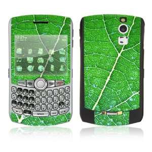  BlackBerry Curve 8330 Skin   Green Leaf Texture 